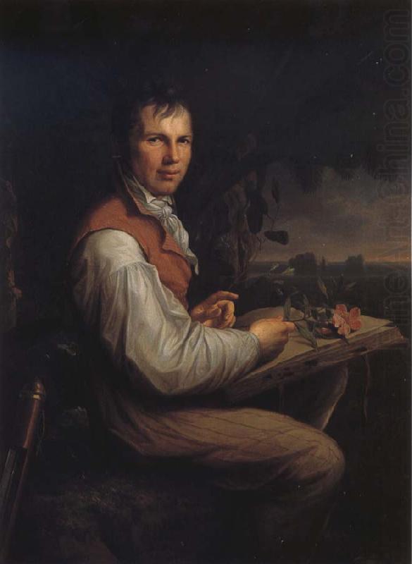 Friedrich Georg Weitsch Alexander von Humboldt china oil painting image